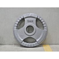 KBA Cast Iron Tri Grip Weight Plate 5KG (SINGLE)