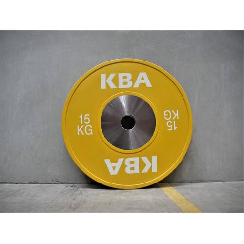KBA Competition Weight Plate 15KG (PAIR)